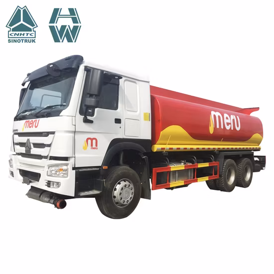 Sinotruk tout nouveau HOWO 6X4 20000 22000 litres de camion-citerne de carburant de transport de livraison